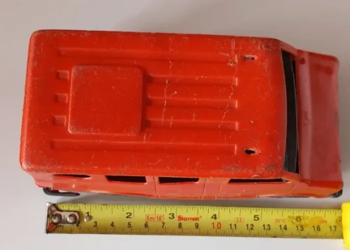 Miniatura Antigo Furgão Super Sport Diverplas