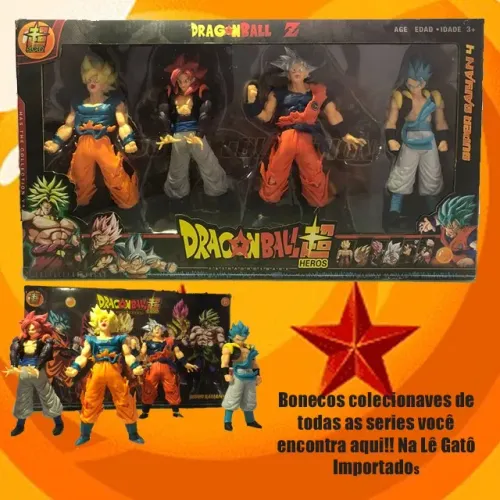 Bonecos colecionaveis Dragon Ball Goku