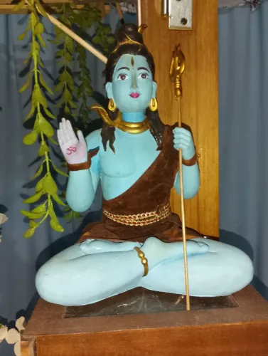 Estátua Shiva resina 