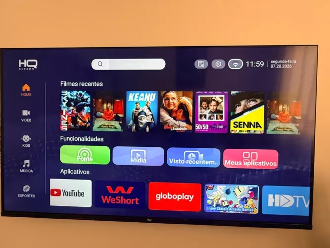 Vendo smart tv HQ 43 polegadas