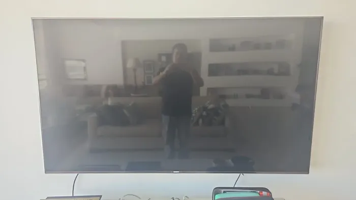 Tv SONY 65 pol SEM IMAGEM APENAS COM SOM 