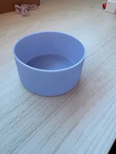 Base de Silicone 8 cm para Garrafa - Lilás Escura | Nova
