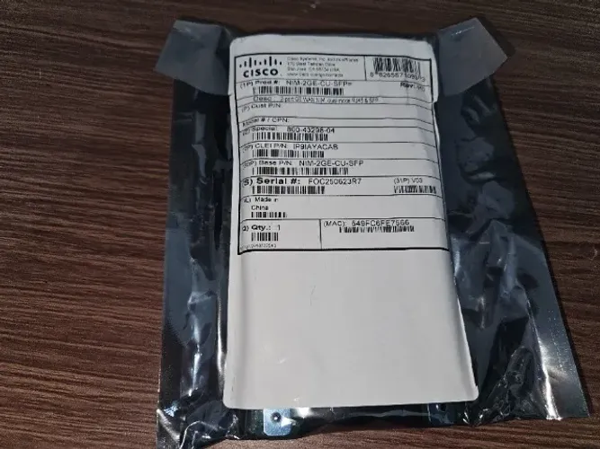 Módulo Cisco Nim-2ge-cu-sfp 2 Portas Gigabit P/ Roteador Isr 4331 4451 Original