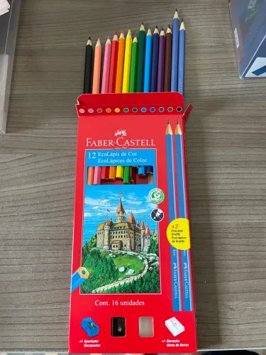 Lápis de Cor Faber Castell novo