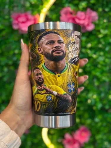 Copo Térmico do Brasil 473ml - times