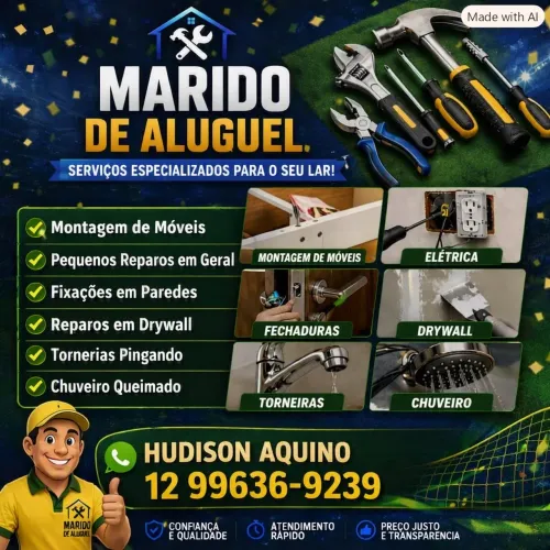 MARIDO DE ALUGUEL | SERVIÇOS RÁPIDOS E DE QUALIDADE ?