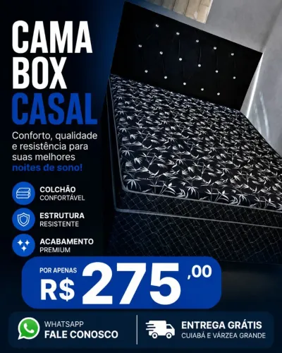 Camas Box casal