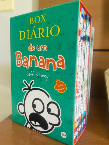 Box Livro Diário de um Banana