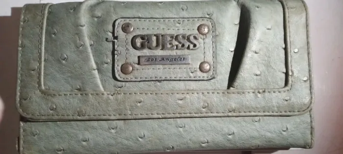 Carteira Guess Balboa Feminina Verde - Original