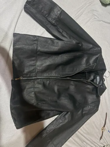 jaqueta de couro