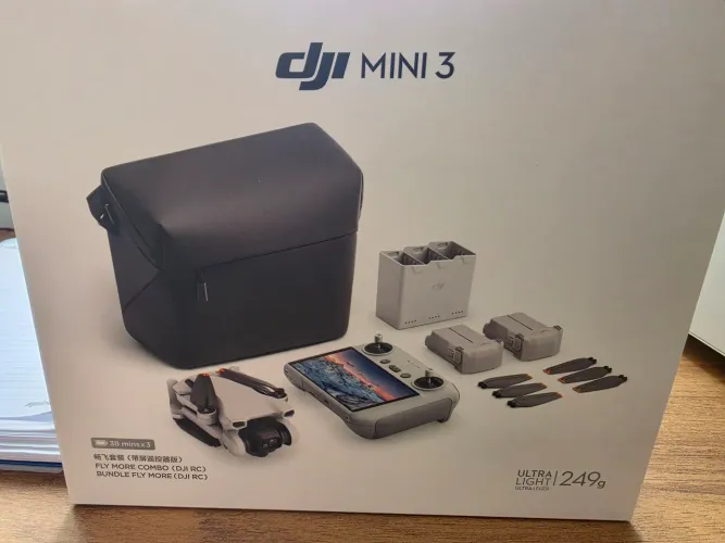 DJI mini 3 fly more combo completo usado
