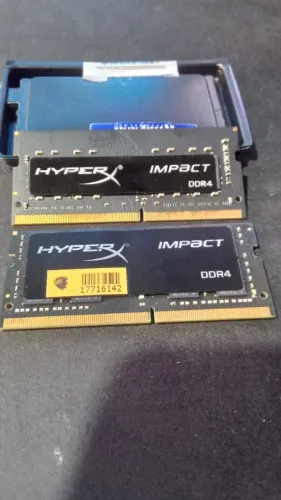 Memória Ram Para Notebook Kingston Fury Impact, 32GB (2x16GB), 3200Mhz, DDR4, CL20