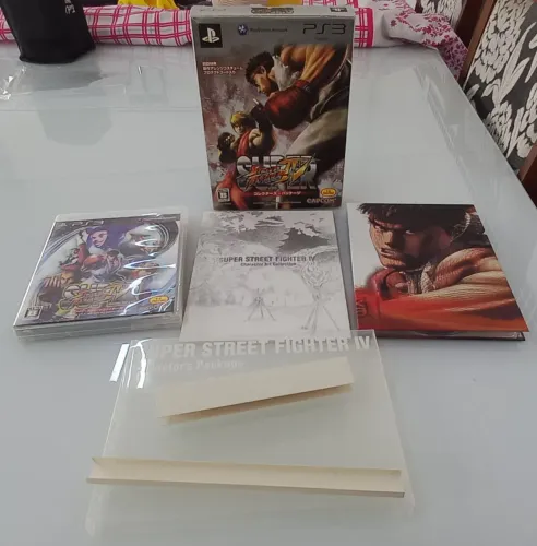 BOX SUPER STREET FIGHTER IV COLLECTOR'S PACKAGE TRILHA JOGO, SONORA E