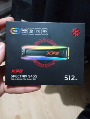 SSD RGB 512gb NVME