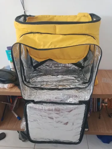 Mochila de entregado nova zerada