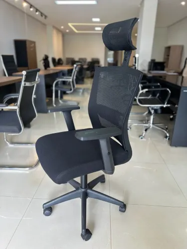 CADEIRA PRESIDENTE TELA MESH PROMOÇÃO LOJA IKONOFFICE