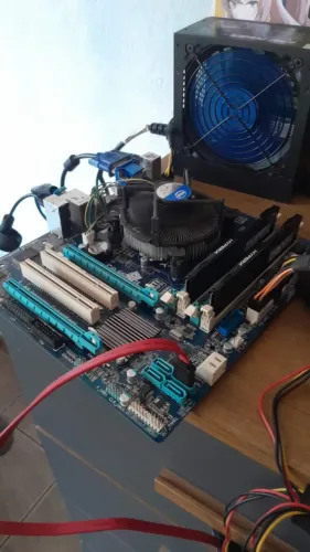 Kit placa mãe i7 de 3 geração,16g de ram e funcionando