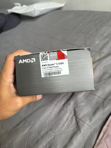 PROCESSADOR AMD RYZEN 5 5500, 6-CORE, 12-THREADS, 3.6GHZ (4.2GHZ TURBO), CACHE 19MB, AM4, 