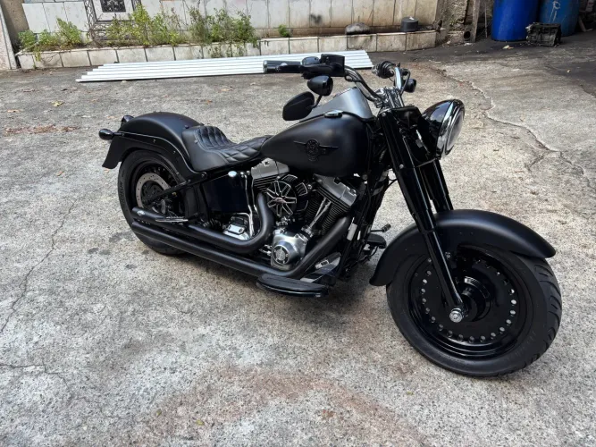 Harley toda personalizada, moto zero, documento ok, nada pra fazer.