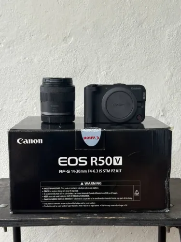 Canon EOS R50 V + Lente RF-S 14-30mm - Completa