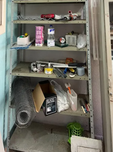 Estante de Aço 5 Prateleiras - Garagem, Depósito, Lavanderia