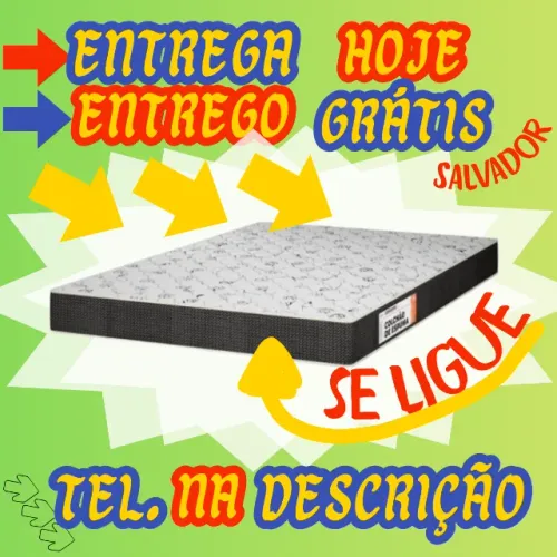 Colchão Casal Plumatex Confortex D20 Aproveite entrega grátis em Salvador/Atacado e Varejo