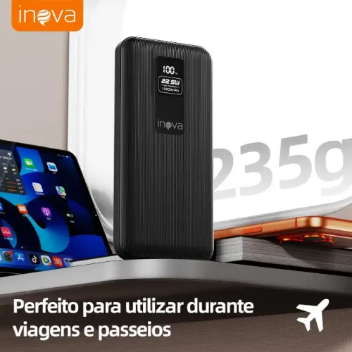 Carregador Portátil Power Bank 10.000mAh