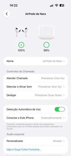 AirPods 3ª Geração A2564 Original Apple - Bateria 100% - Impecável
