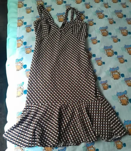 vestido tvz xadrez 36