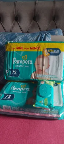Fralda Pampers tamanho P