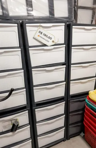 ? GAVETEIRO ORGANIZADOR MULTIUSO 4 GAVETAS - NOVO! ?