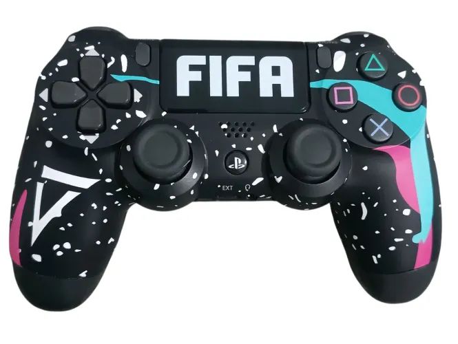 Controle PS4 Sem Fio - FIFA Preto