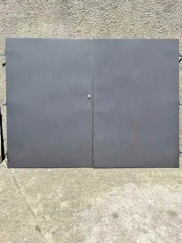 Portão garagem completo de ferro