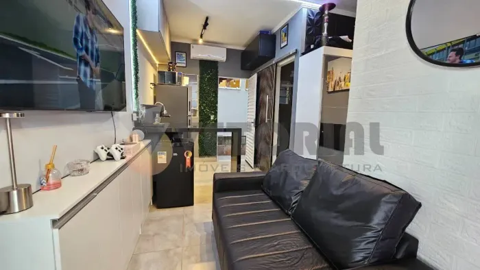 Studio com 1 quarto, 45 m², à venda por R$ 230.000 - Massaguaçu - Caraguatatuba/SP