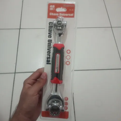 CHAVE MULTIFUNCIONAL 48 EM 1 UNIVERSAL SOQUETE 360°