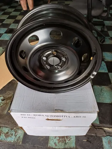 Rodas de ferro aro 16 5x100 VW Nivus, T-Cross, Golf