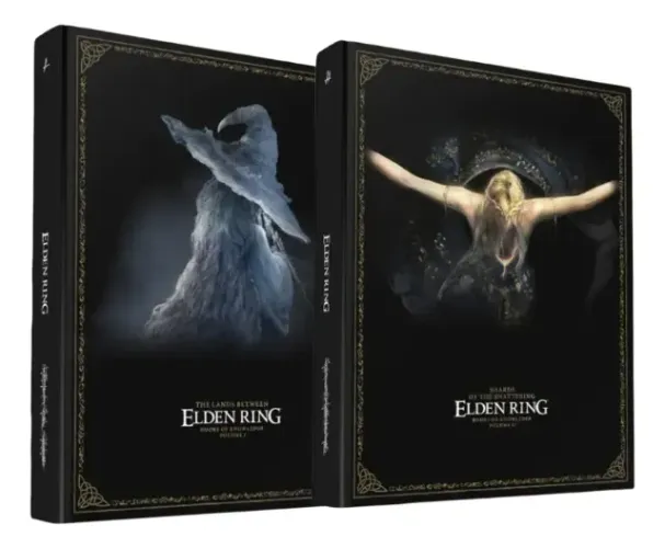 Livros Elden Ring: Books Of Knowledge Official Strategy Guide Vol. 1 e 2