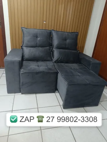 .Sofa retratil 1,60M - varias cores