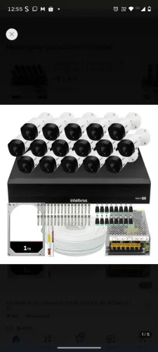DVR 16 canais com 14 câmeras