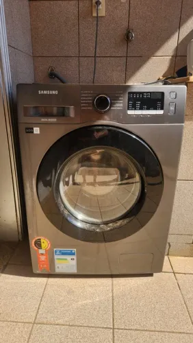 Lava e Seca Samsung WD11M, modelo WD11M4473PXFAZ, cor Inox Look, 220V