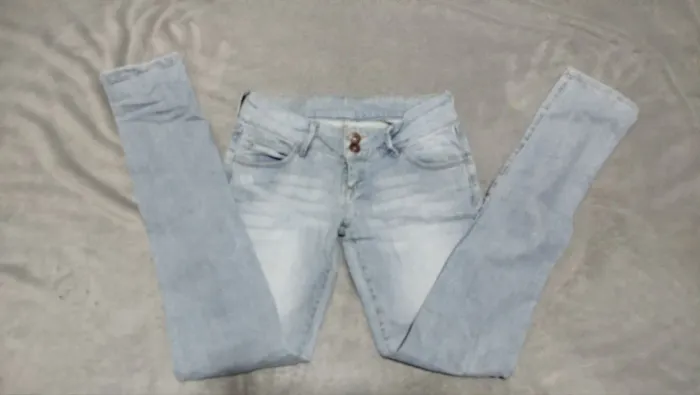 Calça de cintura baixa y2k