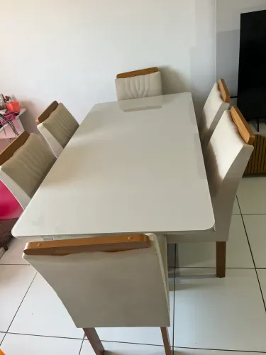 Mesa de 6 cadeira