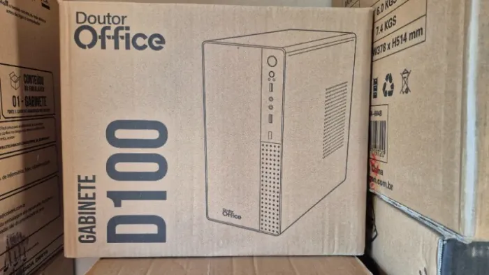 Gabinete Dr. Office novo lacrado com garantia!