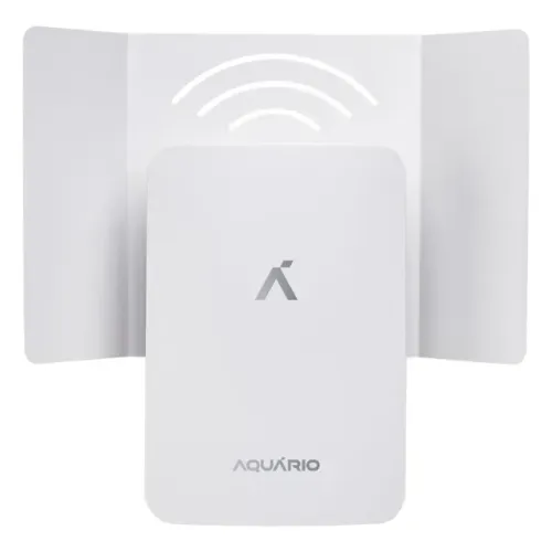 KIT Internet RURAL:Modem Amplificador Sinal 4g Externo Aquário Cpe 4000sx Branco