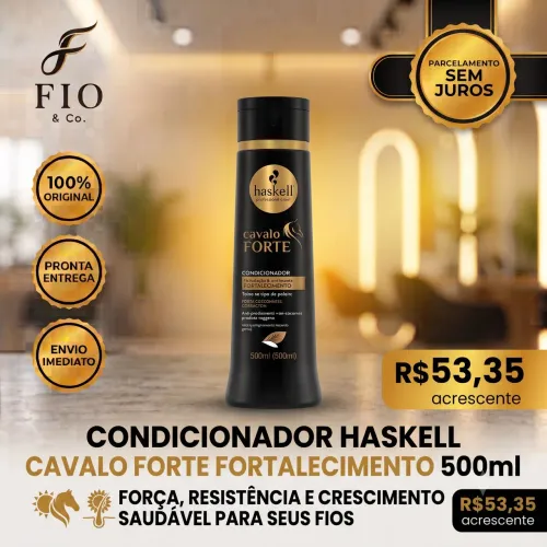 Condicionador Cavalo Forte Haskell 500ml