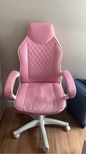 CADEIRA GAMER XRAX ROSA - LINDA E CONFORTÁVEL PARA SEU SETUP