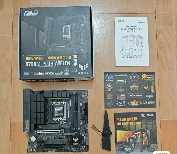 Placa Mae Tuf Gamig B760M-PLUS DDR4 Seminova