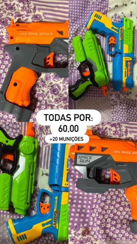 NERFS E OUTRAS MARCAS!