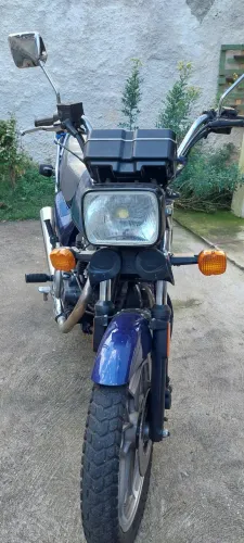 Vendo CB 450 DX 1991 placa preta