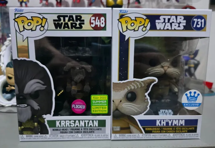 Funko Pop! Star Wars Krrsantan e Kh'MM #548 #731